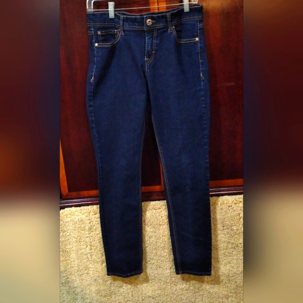 Jordache Dark Blue Skinny Jeans for Women